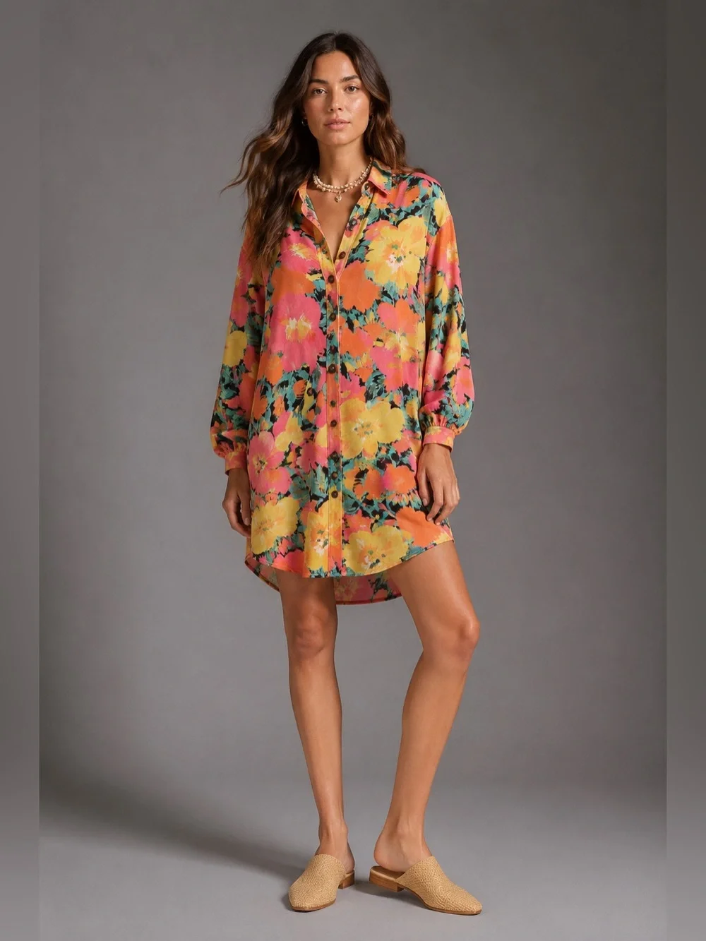 Jen’s Pirate Booty x Free People Belted Shirt Dress Vacation